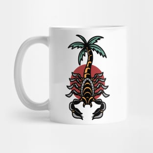 scorpion summer tattoo Mug